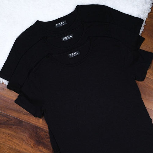 Split Hem Short Sleeve