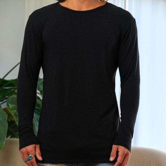 Split Hem Long Sleeve